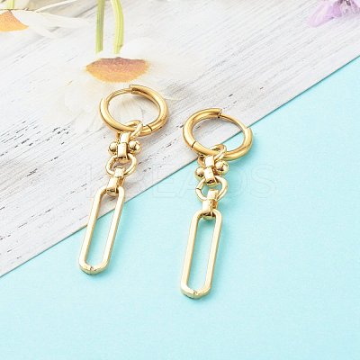 304 Stainless Steel Huggie Hoop Earrings EJEW-JE04550-01-1