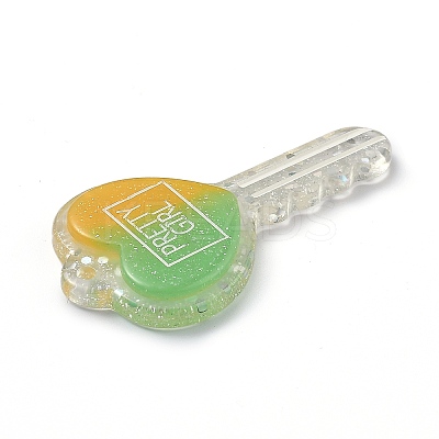 Two Tone Resin Big Pendants LS-RESI-Z001-01B-1