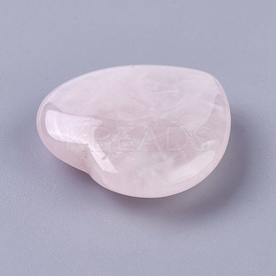 Natural Rose Quartz Cabochons X-G-O176-02-1