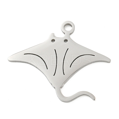 Non-Tarnish 304 Stainless Steel Pendants STAS-B056-10P-03-1