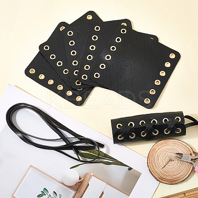 Imitation Leather Road Cycling Bicycle Handlebar Cover Grips AJEW-WH20018-101D-1