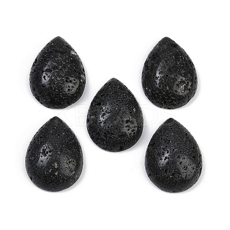 Natural Lava Rock Cabochons G-H094-01A-14-1