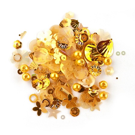 Plastic Paillette Beads DIY-P025-05I-1