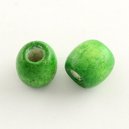 Dyed Natural Maple Wood Beads WOOD-Q007-16mm-03-LF-1