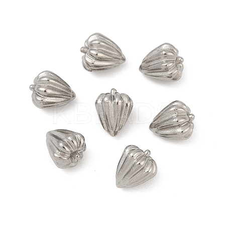 304 Stainless Steel Beads STAS-Q358-01P-1