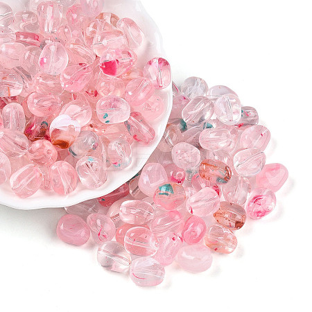Transparent Acrylic Beads X1-TACR-T028-43A-1