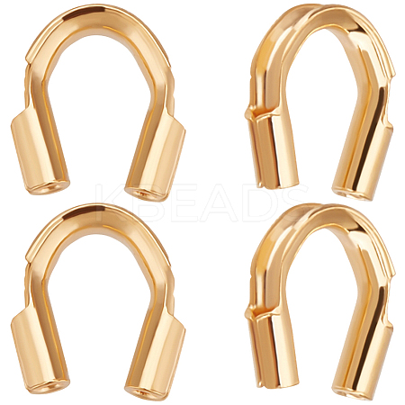 100Pcs Brass Wire Guardian KK-BBC0025-16A-G-1