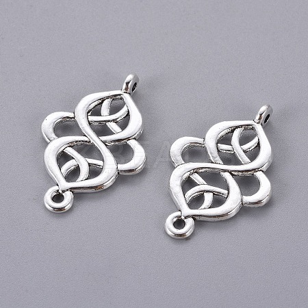 Tibetan Style Alloy Links/Connectors LS-TIBEP-EA11933YKG-AS-LF-1