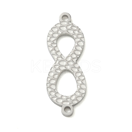 304 Stainless Steel Connector Charms STAS-F328-01P-1