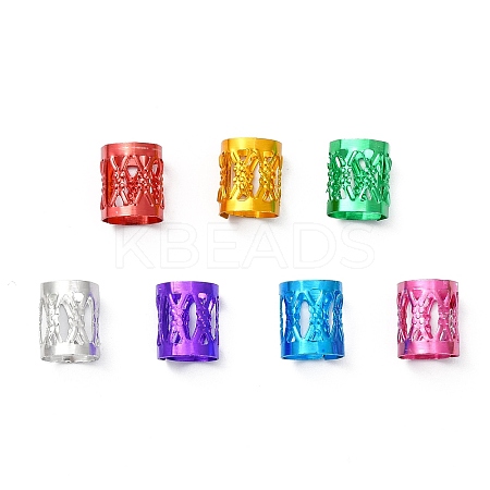Aluminum Dreadlocks Beads Hair Decoration ALUM-R003-M-1-1