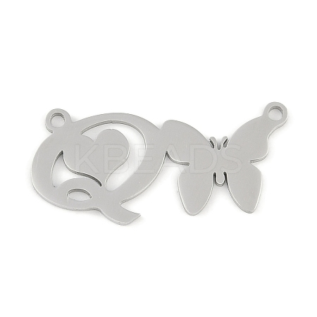 Non-Tarnish 304 Stainless Steel Pendants STAS-L279-002P-Q-1