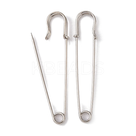Iron Kilt Pins Brooch clasps jewelry findings IFIN-R191-75mm-1