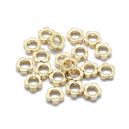 Brass Bead Frame KK-F797-55G-1