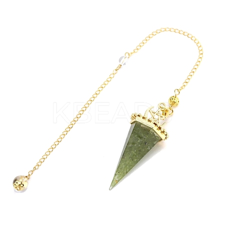 Resin Pointed Dowsing Pendulums PW-WGD4C0F-17-1