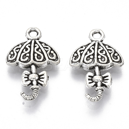 Tibetan Style Alloy Pendants TIBE-R317-017AS-LF-1