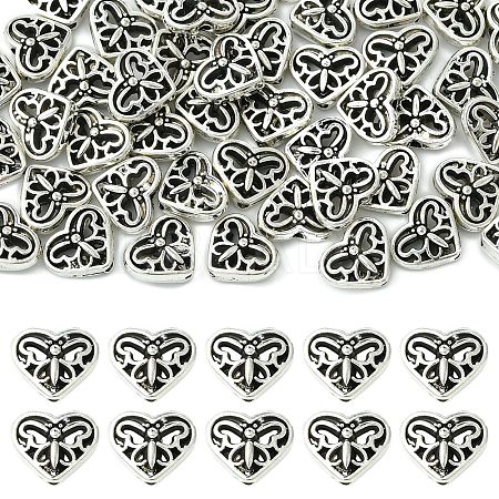 50Pcs Tibetan Style Alloy Beads FIND-YW0008-58-1