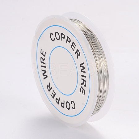 Round Copper Jewelry Wire X-CWIR-CW0.4mm-06-1