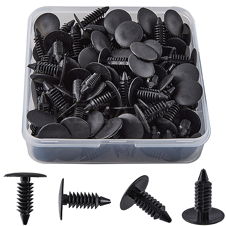 100Pcs Nylon Gauge Rivets FIND-GF0005-72A-1