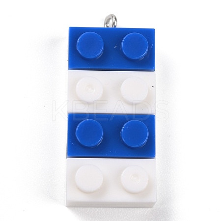 Resin Pendants RESI-E017-C06-1