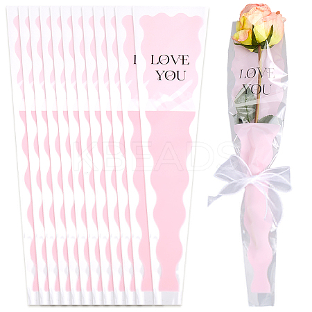 OPP Plastic Flower Bouquet Bags AJEW-GF0009-99B-1