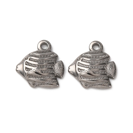 Ocean 304 Stainless Steel Pendants STAS-P406-16A-P-1