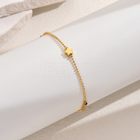 Fashionable Vintage Beach Style Brass Fringed Adjustable Anklets for Women RU9531-1-1