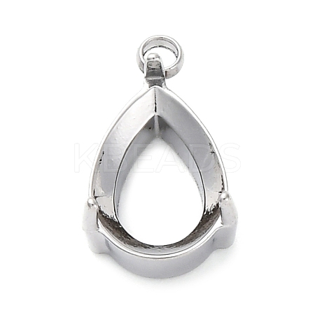 304 Stainless Steel Rhinestone Claw Settings STAS-U042-04B-P-1