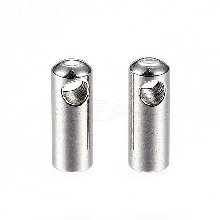 Tarnish Resistant 304 Stainless Steel Cord Ends STAS-D448-114P-1