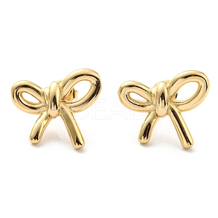 304 Stainless Steel Stud Earrings X-EJEW-B023-16G-1