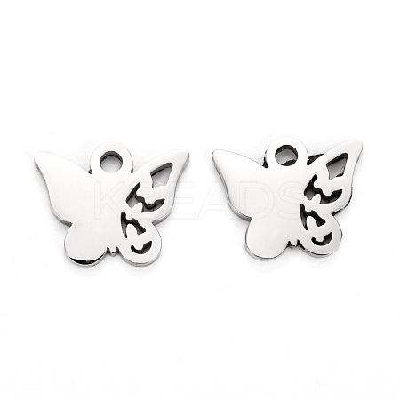 Tarnish Resistant 304 Stainless Steel Charms STAS-I151-05P-1