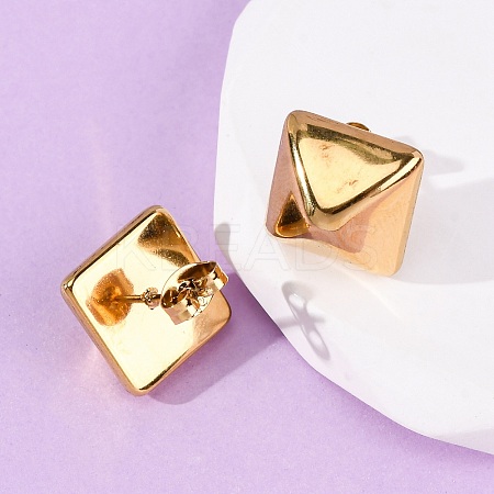 304 Stainless Steel Stud Earrings EJEW-D331-01G-1