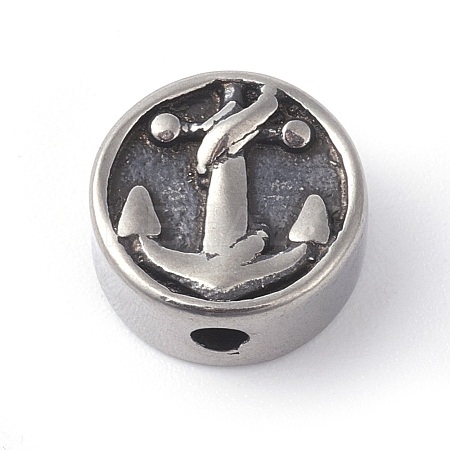 304 Stainless Steel Beads STAS-G186-27AS-1