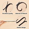 2Pcs Acrylic WC Signs AJEW-CN0001-52-3