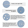 36Pcs 6 Style 304 Stainless Steel Pendants STAS-UN0024-76-6
