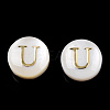 Natural Freshwater Shell Beads SHEL-N036-01U-2