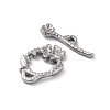 Non-Tarnish 304 Stainless Steel Toggle Clasps STAS-A092-02P-2