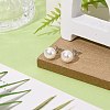 Valentine Presents for Her 925 Sterling Silver Ball Stud Earrings LS-EJEW-D029-8mm-2-5
