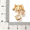 Brass Micro Pave Cubic Zirconia Pendants KK-C085-12G-3