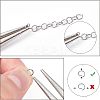 5000Pcs 304 Stainless Steel Jump Rings STAS-UN0057-38-6