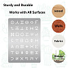 Sign Stainless Steel Metal Cutting Dies Stencils DIY-WH0289-092-6