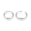 Tarnish Resistant 304 Stainless Steel Huggie Hoop Earrings EJEW-G272-02-14mm-P-3