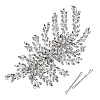 1Set Zinc Alloy & Rhinestone Hair Bobby Pins Sets AJEW-FG0005-22-1
