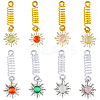 16Pcs DIY Hair Accessories Set PALLOY-PH01472-1