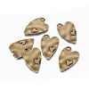 Tibetan Style Alloy Pendants TIBEP-A20287-AB-FF-1