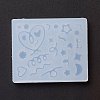 Line & Flat Round & Heart & Star & Flower & Moon Filling Silicone Molds LS-DIY-M029-08-2