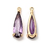 Real 18K Gold Plated Brass Pendant KK-B074-73G-02-1