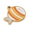 304 Stainless Steel Enamel Charms LS-STAS-K312-05D-G-2