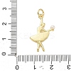 Brass Enamel Pendants KK-CBA3F25-08G-4