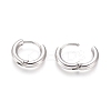Tarnish Resistant Small Huggie Hoop Earrings for Girl Women X-EJEW-F111B-13mm-PA-3
