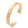 304 Stainless Steel Cuff Bangles for Women LS-BJEW-K263-05G-03-1